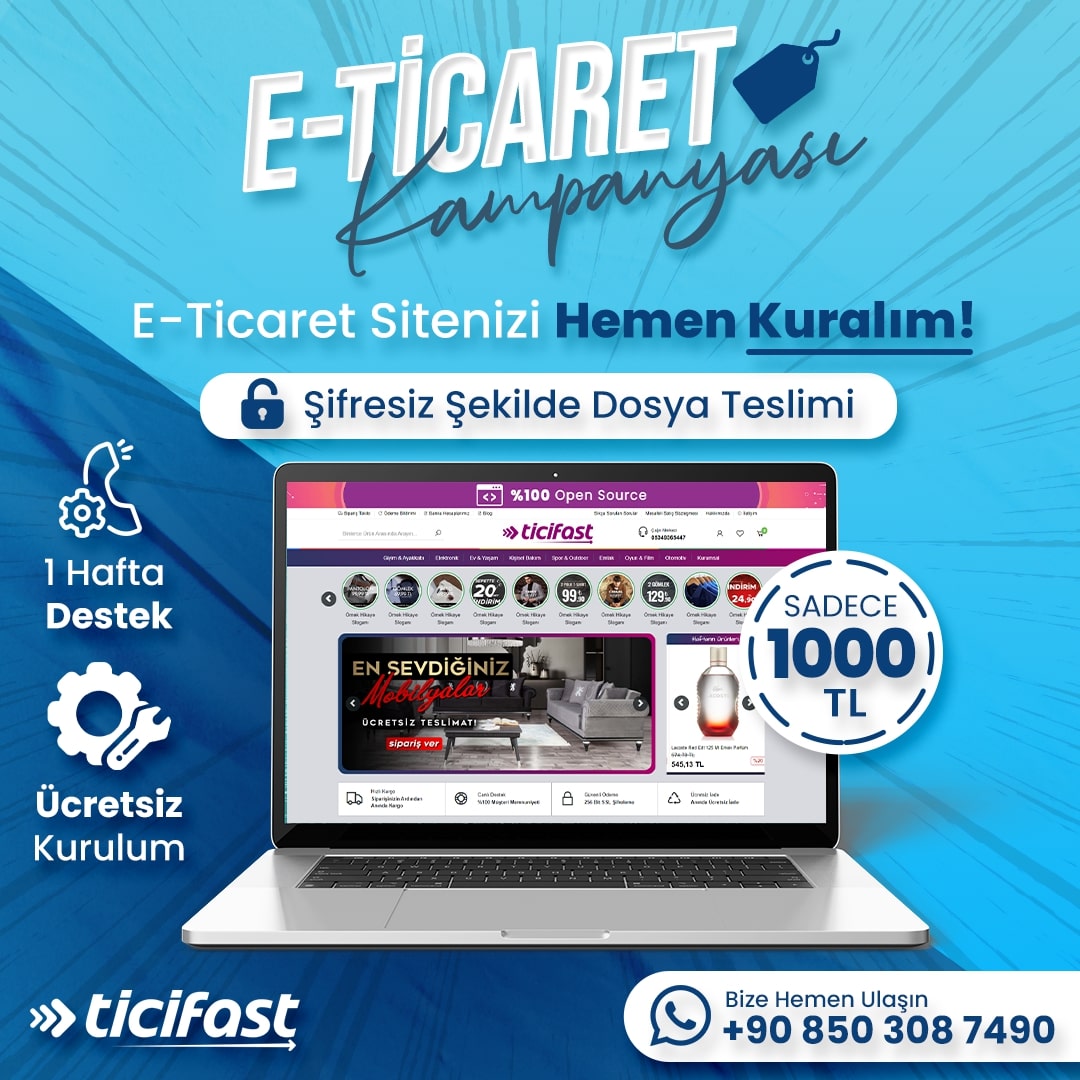 E-Ticaret Yazılımları