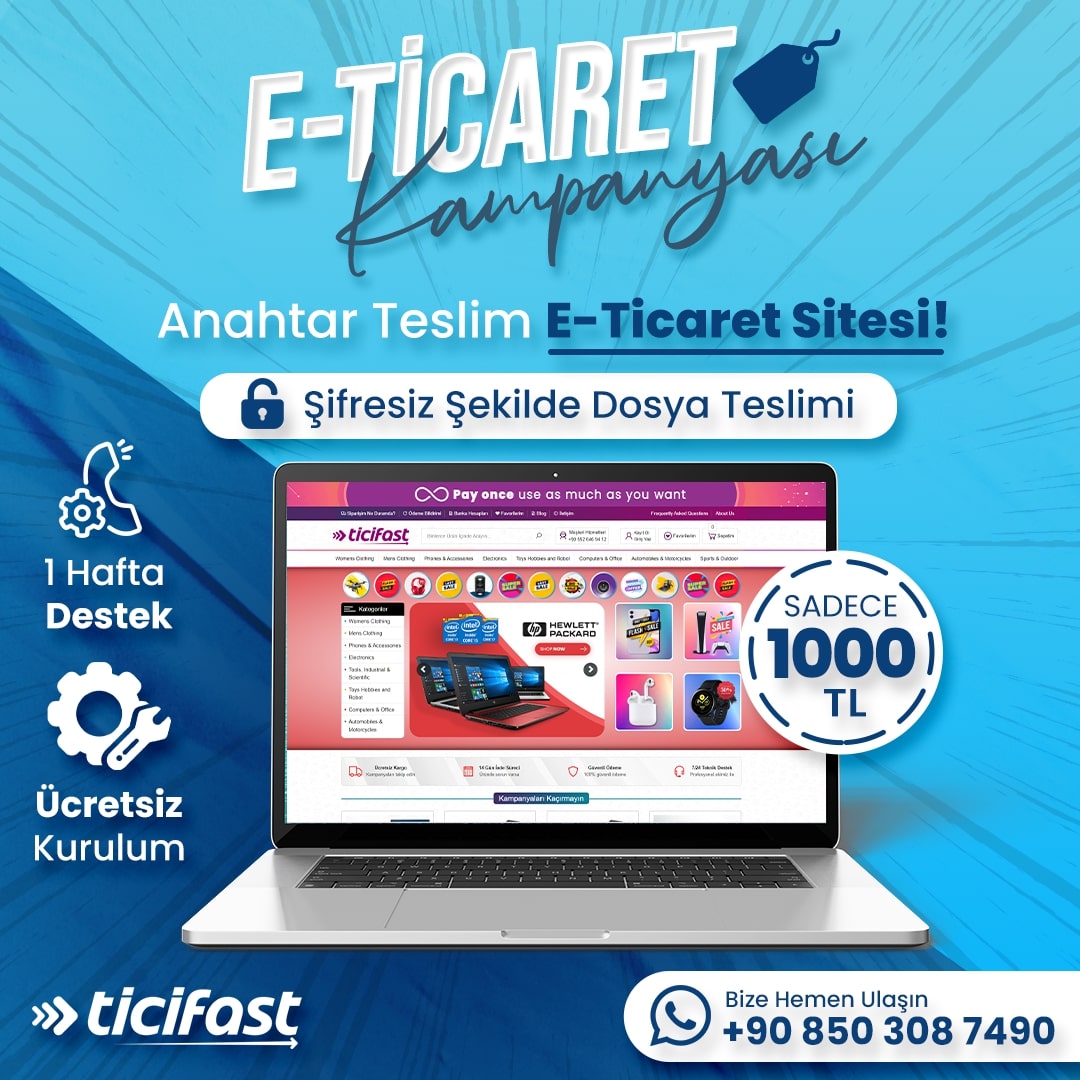 E-Ticaret Yazılımları